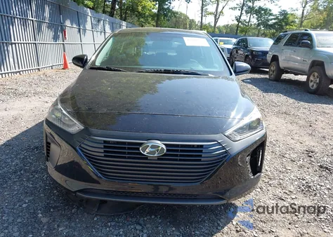 2017 Hyundai Ioniq Hybrid Blue z USA, uszkodzony, nr VIN KMHC65LC4HU049099